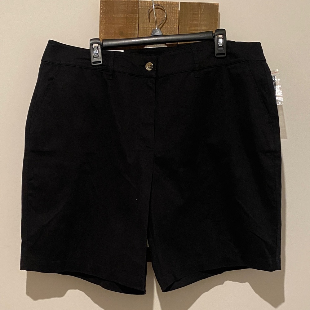 Kim Rogers Classic Black Women's Bermuda Shorts